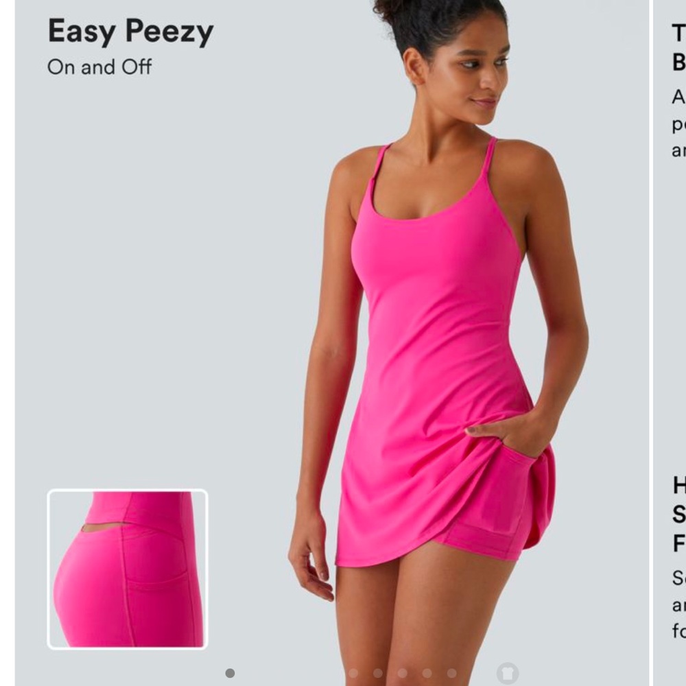 Softlyzero™ Plush Backless Active Dress-Easy Peezy Edition